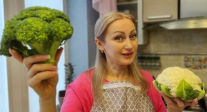 Брокколи и цветная капуста | Рецепт брокколи и цветной капусты в духовке | Постные блюда