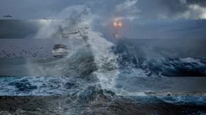 Бушующее море