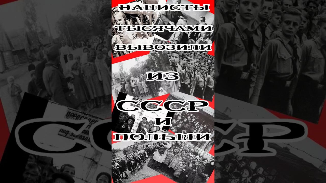 нацисты тысячами вывозили из СССР и Польши смотреть онлайн