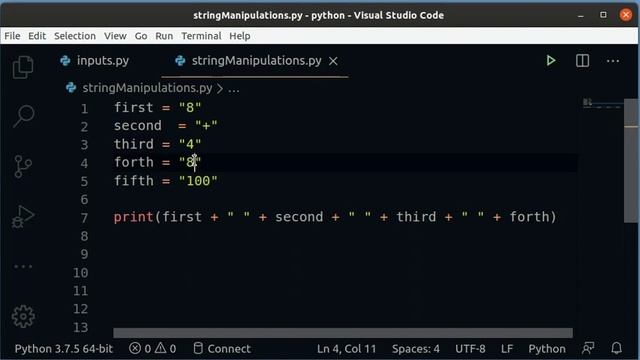 string manipulation in python
