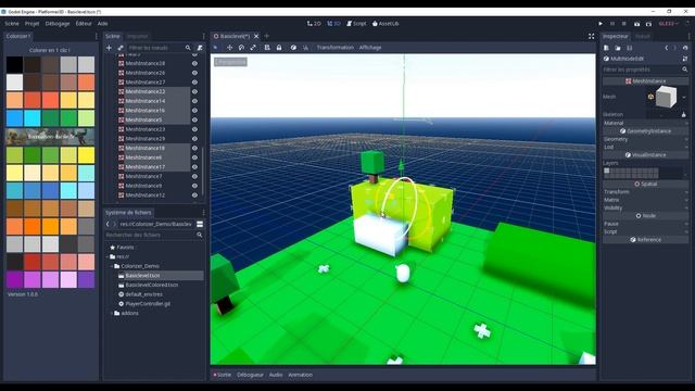 Palette de couleurs pour Godot (AddOn) смотреть онлайн