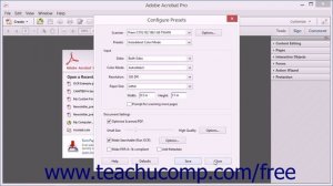 Recognizing Text in a Scanned PDF - Adobe Acrobat XI Training Tutorial Course