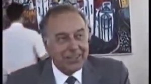 Муслим Магомаев и Тамара Синявская на даче у Гейдара Алиева