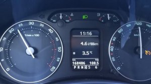 Skoda octavia A5 2.0 tdi. расход топлива