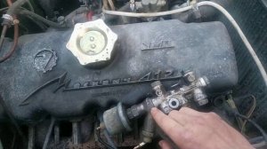 Способ установки датчиков давления масла ВАЗ на москвич