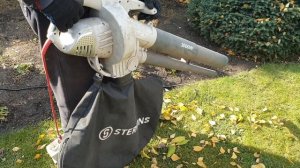 Садовый пылесос,помощник в уборке сада.