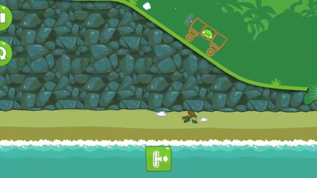 Прохождение игры Bad Piggies от  Rovio Entertainment часть 1