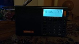 XHDATA D-808. Авиадиапазон. Москва контроль 127,2Mhz