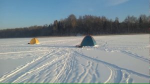 Зимняя рыбалка на озере - Д. Открытие сезона