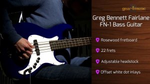 Greg Bennett Fairlane FN-1 Bass Guitar
