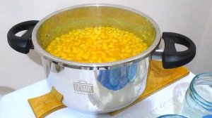 КУКУРУЗА КОНСЕРВИРОВАННАЯ НА ЗИМУ БЕЗ СТЕРИЛИЗАЦИИ БЕЗ УКСУСА