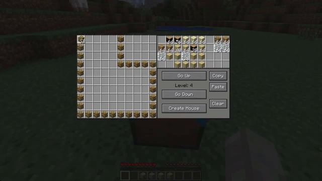 Minecraft Mod Showcase - House Builder Block - Easiest Way To Build A House!