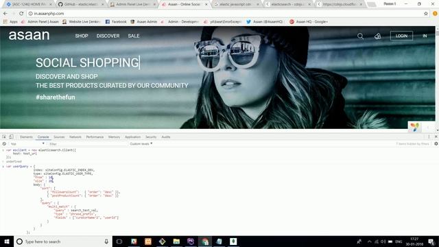 elasticsearch javascript смотреть онлайн