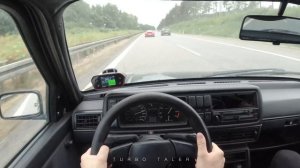 VW Golf 2 GTI - 1.8T 20V | POV test drive