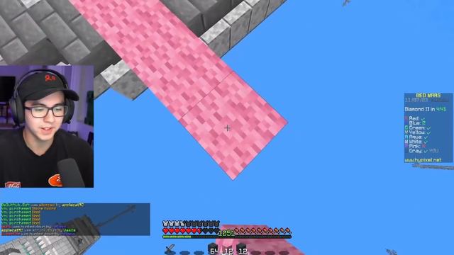 I Played Minecraft Bedwars with SKEPPY...