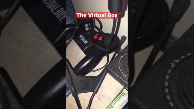 The Nintendo Virtual Boy #nintendo #virtualboy #retro #retrogaming #vintage #vr