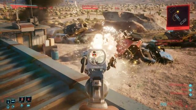 Cyberpunk 2077 - Cyberpsycho The Wasteland: Neutralize The Target Euralio Alma Powered Exo Suit PS5 смотреть онлайн