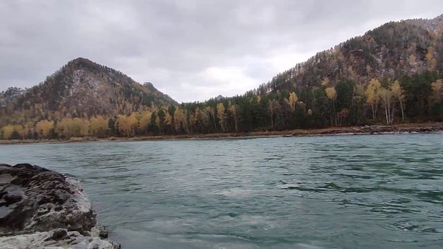 Катунь в октябре. Горный Алтай. смотреть онлайн