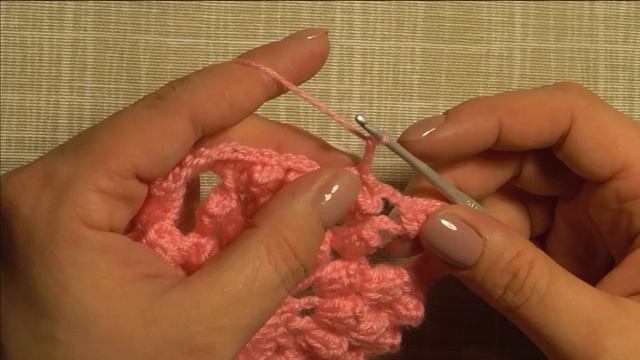 Квадратный мотив крючком для пледа или подушки № 6 смотреть онлайн