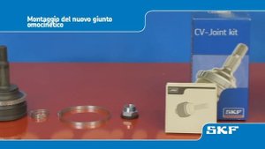 SKF - Montaggio di un nuovo giunto omocinetico VKJA 5342 Renault Laguna