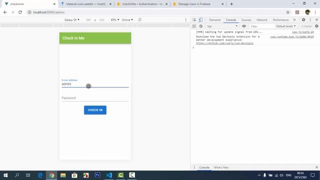 สร้างระบบ Check In ด้วย VueCLI + Vuetify และ Firebase Part 4