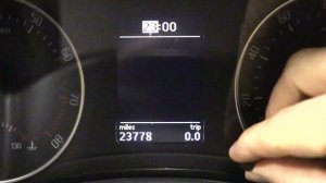 How To Set The Clock (Adjust The Time) Skoda Octavia Mk2