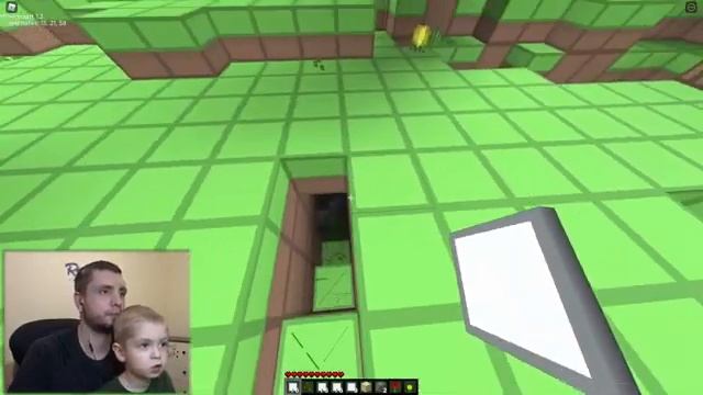 Роблокс майнкрафт , играем , Roblox minecraft смотреть онлайн