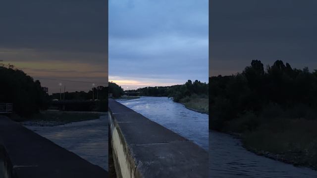 Река Терек во Владикавказе. 🌊✨