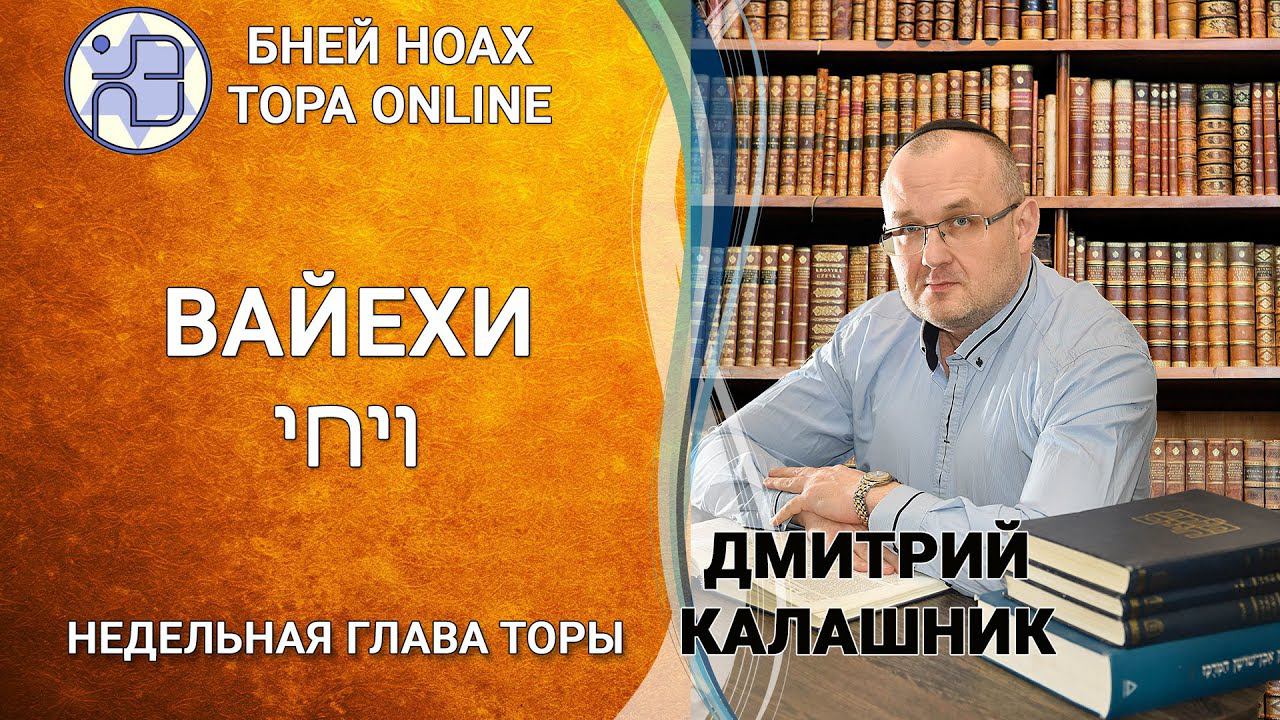 Недельная глава ВАЙЕХИ || Дмитрий Калашник || 5782