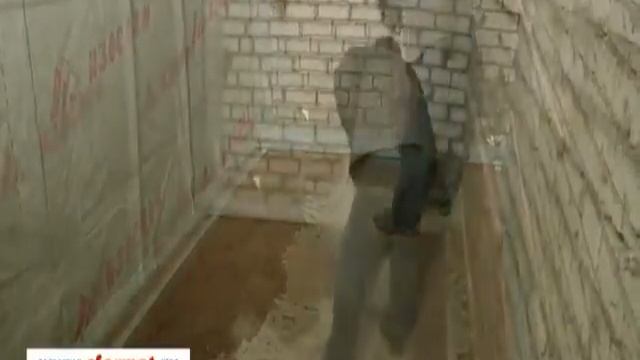 Монтаж сухой стяжки из элементов пола ГСП Стройформат