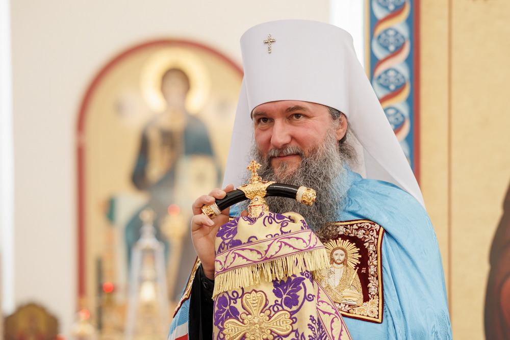 Проповедь митрополита Евгения за Божественной литургией в Неделю свт. Григория Паламы.12.03.2023 г.
