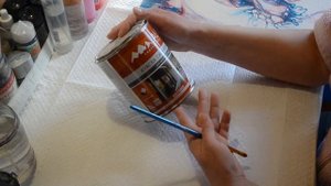 Строительная краска для акриловой заливки без трещин. С примерами картин.