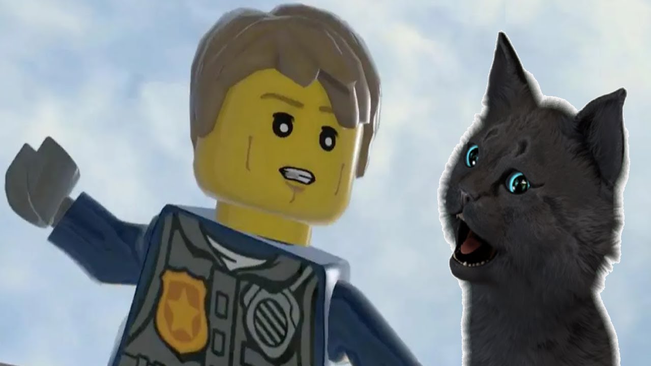 СУПЕР КОТ В ГТА ДЛЯ ДЕТЕЙ ЛЕГО СИТИ ?  Lego City Undercover ? ЧЕЙЗ ЛОВИТ ПРЕСТУПНИКОВ НА КРЫШЕ