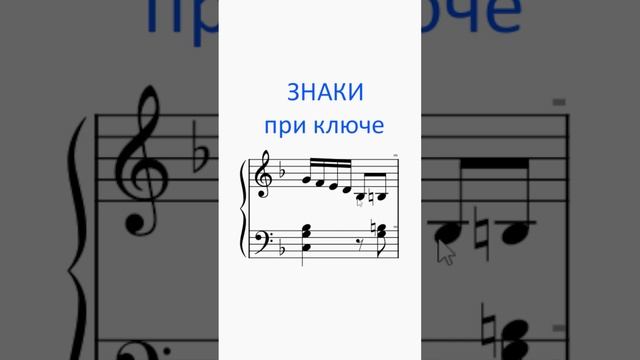 КАК действуют ЗНАКИ ПРИ КЛЮЧЕ? Объясняю ЗА МИНУТУ!