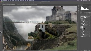 How to Create Landscape Matte Painting !! Photoshop Tutorial !! 7studio777