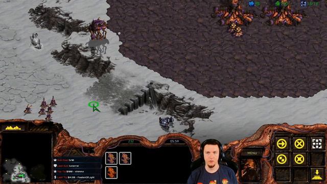 Let's Play StarCraft Brood War Remastered - Zerg Campaign Mission 2: Reign of Fire смотреть онлайн