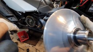 SYM TL 500 наизнанку. Часть 2. Вариатор. CVT.