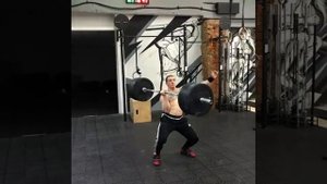 Виктор Блуд - Швунг Штанги 90кг Одной Рукой