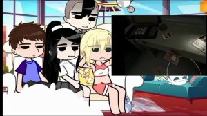 //Реакция tiny bunny на Антона как Валера Гостер//(Православный красный борщ)