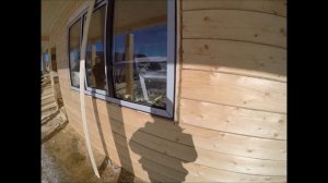 Установка пластиковых окон в деревянный дом