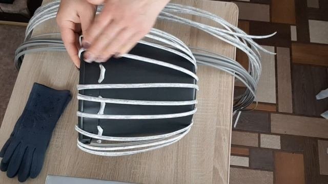 КАШПО из искусственного РОТАНГА, быстро и просто L Мое новое увлечение