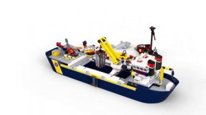 LEGO City Oceaan Onderzoekschip - 60266 | 360°