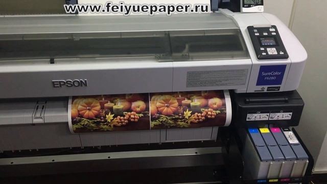 FW 100гр тест сублимационной бумаги на принтер EPSON смотреть онлайн