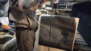 Изготовил заплечный кузов из ПНД