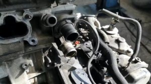 Как снять движок на Peugeot 307, ew10-2.0l