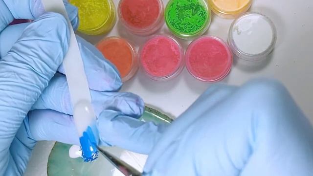 Пигмент в маникюре! Замешиваем цвета. Часть 1 смотреть онлайн