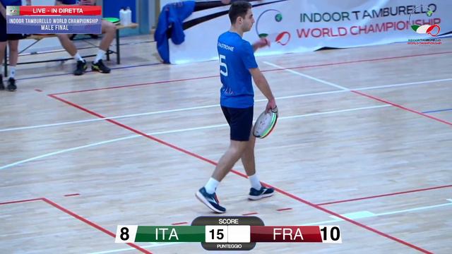 INDOOR TAMBURELLO WORLD CHAMPIONSHIP - Italy 2023 - Male final смотреть онлайн
