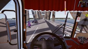 ПАЗ 32054 Красный на маршруте Адрин Микряево Proton Bus Simulator