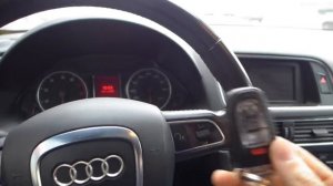 Ауди Ку 5 программирование дубликата чип ключа зажигания в Минске Audi Q5 Smart Key Programming