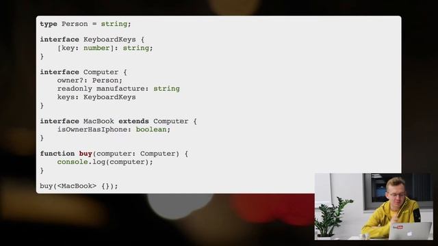 Piotr Kowalski: TypeScript: Interfaces [PL] - Angular Warsaw Meetup #16